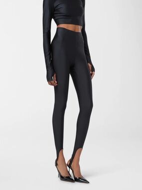 The Andamane Holly Stirrup Leggings Black pants Revolve XS